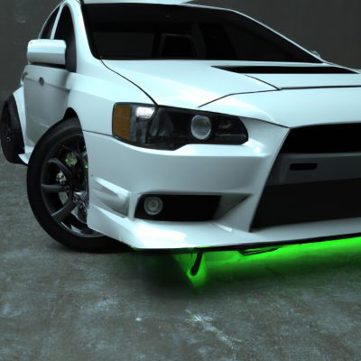 Сияние на дороге: Эксклюзивные габаритные огни для Mitsubishi Lancer Evolution!