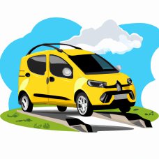Яркие моменты на пути: Как габаритные огни Renault Kangoo преображают вашу поездку!