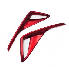 Задняя противотуманная фара красного цвета из АБС-пластика, Накладка для Toyota CHR 2017 2018, молдинговые внешние аксессуары для автомобиля