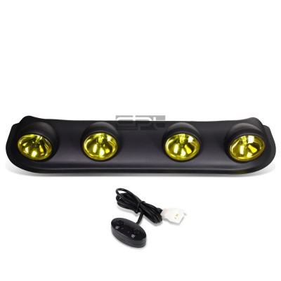 на Крышу Синего Цвета 97 См Установлены Противотуманные Фары с Синей Линзой.