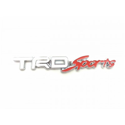 Эмблема TRD Sports с металлической наклейкой для крыльев и багажника автомобиля на tuningdom.ru