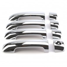 Элегантные Хромированные Накладки для Дверных Ручек Toyota Tundra 2008-2020 (4.0L, 4.6L, 5.7L): Стиль и Качество в Каждой Детали