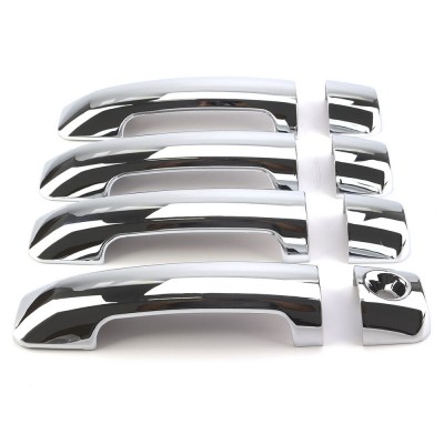 Элегантные Хромированные Накладки для Дверных Ручек Toyota Tundra 2008-2020 (4.0L, 4.6L, 5.7L) на tuningdom.ru: Стиль и Качество в каждой детали