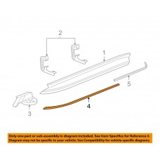 Вставка подножки GM OEM правая 15914683.