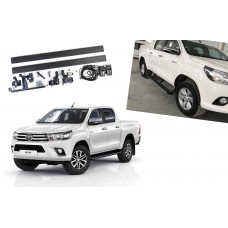 Электрические выдвижные пороги Toyota Hilux 2015