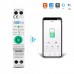 Умный Wifi реле-автомат Tuya на Din-рейку с ваттметром 40A. Работает в приложение Digma Smart Life Tuya и помощниками Яндекс Алиса, Маруся