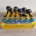 Six Tubes and Thirty-six Tones Car Music Horn Lorry Electric air Horn Metal Tube Music air Horn With Button
