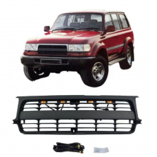 Решетка радиатора для Land Cruiser 80 OEM, черная