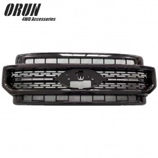 Решетка радиатора ORUN для Ford F250 2021-up, ABS Пластик, Черный