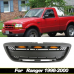 Решетка радиатора Ford Ranger 1998-2001 ABS Черная - купить в интернет-магазине tuningdom.ru