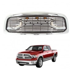 Yorga For Ram 1500 2009-2013 Big Horn Style Chrome Car Front Grill Off-road Accessory Front Bumper Grille