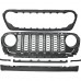 Новая матово-черная передняя решетка для Jeep Wrangler 