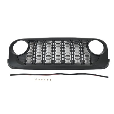Решетка переднего бампера RRS для Jeep Wrangler JK 2007
