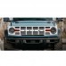 Решетка радиатора для Ford Bronco, из ABS-пластика, чер