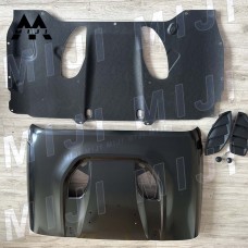 Капот Двигателя Steel Black для Jeep Wrangler Jk - Стильный и Надежный Аксессуар!