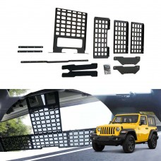 Алюминиевый Багажник на Крышу для Jeep Wrangler Jl, Черный.