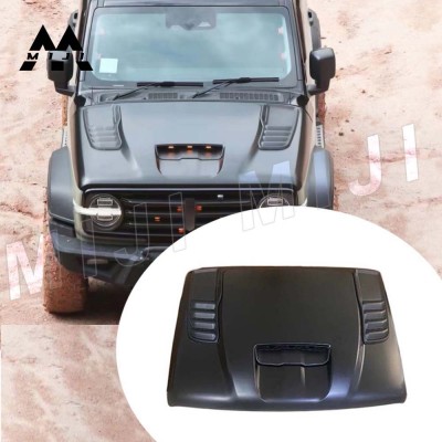 Крышка двигателя Engine Cover Tank 300, черная сталь, д
