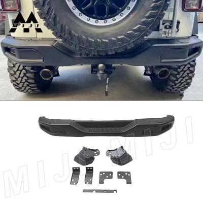 Бампер задний алюминиевый для Jeep Wrangler JK 2017-201