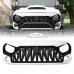 Черная передняя решетка акулы для Jeep Wrangler JK - ст