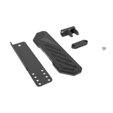 Подставка для Левой Ноги Wrangler Rest, Боковая Подножка для Jeep Wrangler Jl Jt Jk, Черный, Качественный Материал