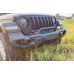 Передний бампер с пластиной для лебедки Jeep Wrangler, 