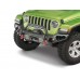Передний бампер для Jeep Wrangler JL Upgrade 4x4, черно
