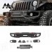 Передний бампер для Jeep Wrangler JK - стильный Bull Ba
