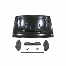 Капот Двигателя Great Wall Tank 300 Черного Цвета из Стали