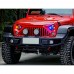 Передний бампер Jeep Wrangler JK 2007, стиль 10-летия, 