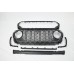 Решетка радиатора Jeep Wrangler/Gladiator, стильный акс