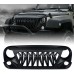 Решетка радиатора Shark ABS для Jeep Wrangler JK, черны
