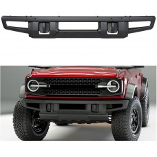 Передний Бампер с Площадкой для Лебедки Ford Bronco 2021-2024, Черная Грунтовка