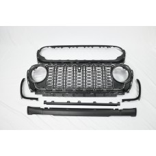 Решетка Радиатора Abs для Jeep Wrangler и Gladiator - Стильный Аксессуар!