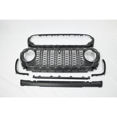 Пластиковая решетка радиатора для Jeep Wrangler JK, сти