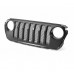 Решетка радиатора для Jeep Wrangler JL, ABS Mesh, черно