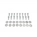 Подножки Toyota Tacoma Tundra 2005-2020, алюминиевые, с