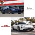 Карбоновый обвес Porsche Taycan - стиль Techart, черный