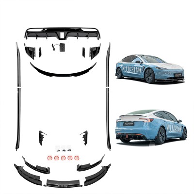 Кузов Tesla Model 3 Battle Edition Bodykit, цветной ком