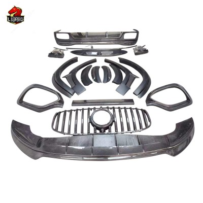 Комплект кузова B-стиля из углеродного волокна для Merc