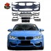 Обвес в стиле M4 для BMW 4 серии F32-F36, черный PP, пе