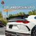 Стильный Черный спойлер для Lamborghini Urus из углерод