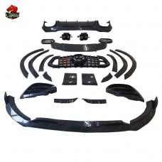 Комплект Кузова Mercedes Benz Gle63 из Углеродного Волокна в Черном Цвете. Создай Свой Стиль B-класса!