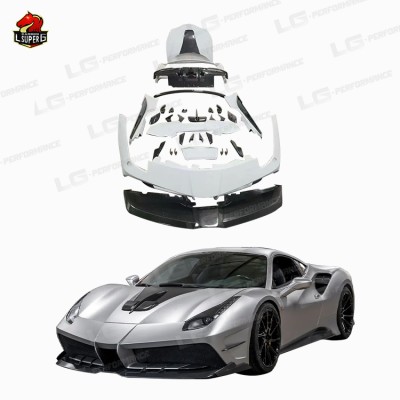 Обвес карбоновый для Ferrari 488 GTB Spider - элегантны