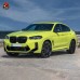 Обвес X4M для BMW X4 G02, Черный пластик, передний и за