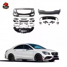 Индивидуальный Обвес для Mercedes-benz Cla-klasse, Черный Пластик