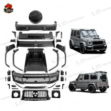 Комплект Кузова из Углеродного Волокна для Mercedes-benz G-class: Стильный Апгрейд в Черном Цвете