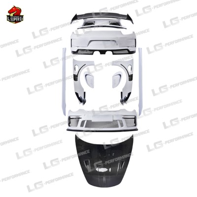 Бамперы Porsche из углеродного волокна - элегантный сти