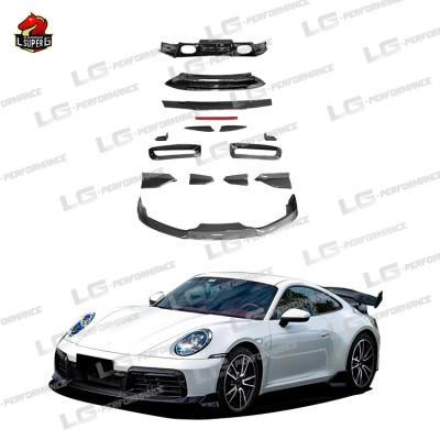 Комплект обвеса B для Porsche 911 991.2 из углеродного 