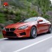 Бампер M6 для BMW 6 серии, черный, карбон