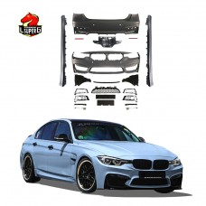 Бампер Bmw 3 Серии M3, Модифицированный, Карбон, Черный